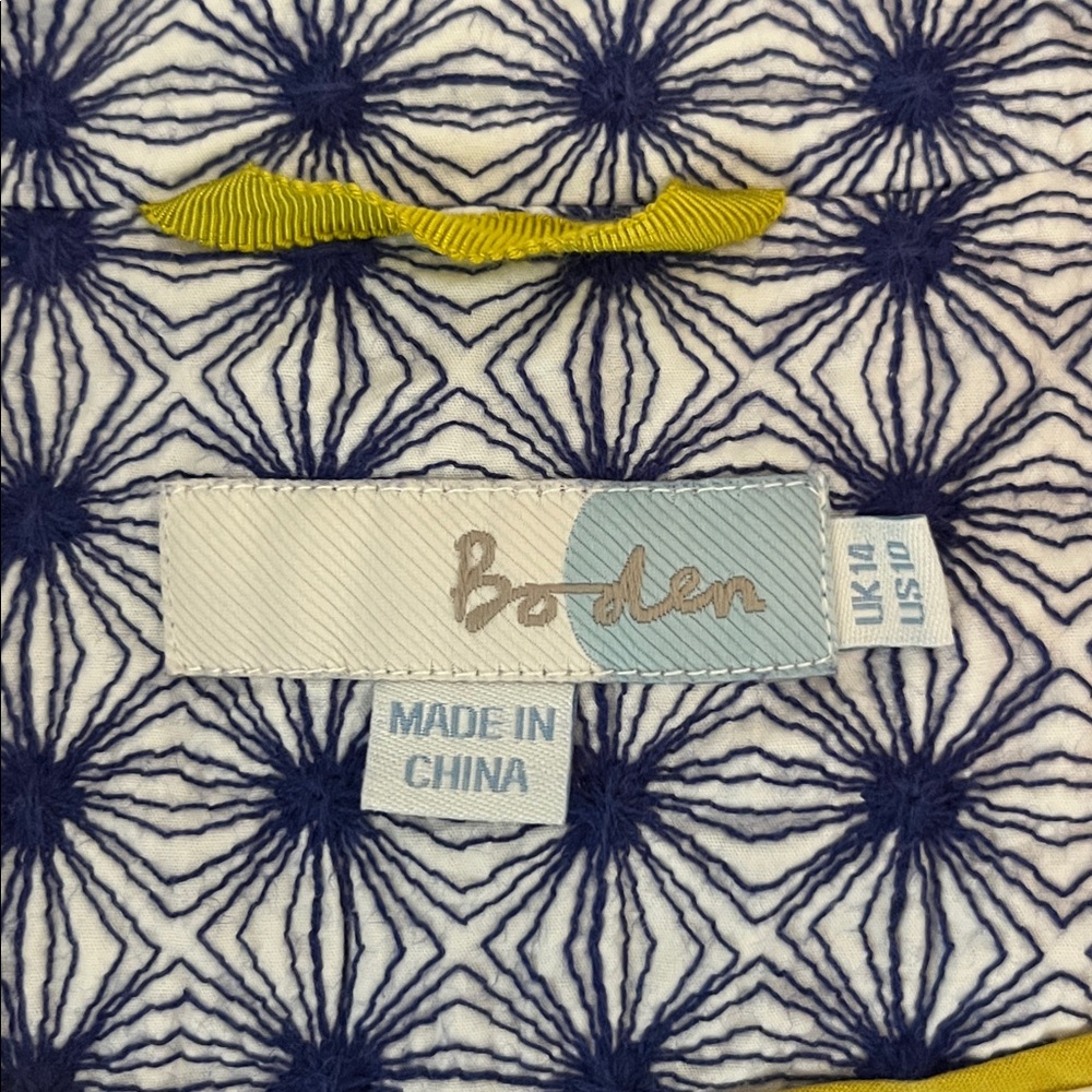 Boden Cropped Embroidered Jacket - Picture 9 of 10